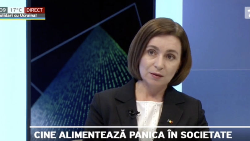 Санду: Через территорию Молдовы в Украину поставляется топливо.