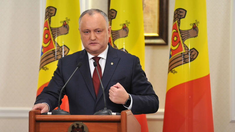 Dodon: Nu am cerut să fie scoşi bani din rezerva valutară