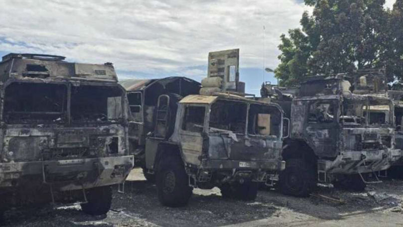 Rusia, bănuită de sabotaj după incendierea camioanelor armatei germane