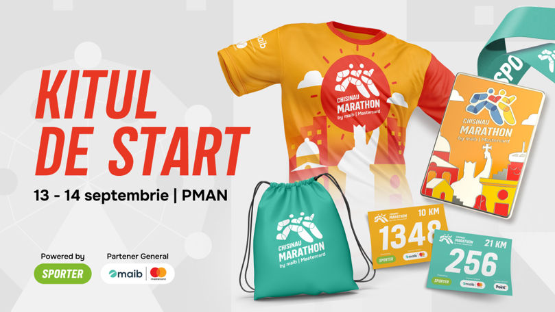 Ce conține pachetul de start Chisinau Marathon by maib Ⓟ