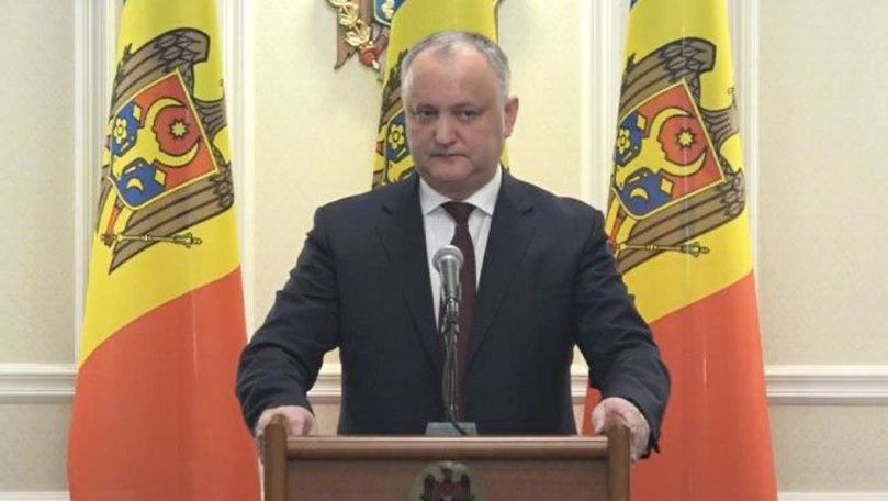 Президент Республики Молдова Игорь Додон.