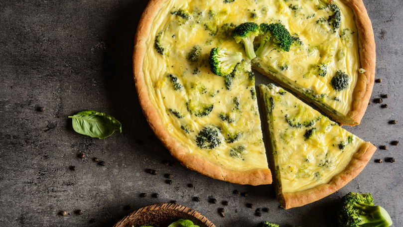 Quiche cu broccoli. Rețetă delicioasă și ușor de preparat