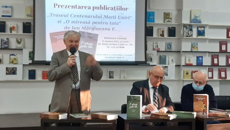 Deputatul în primul Parlament, Ion Mărgineanu, a lansat 2 cărți