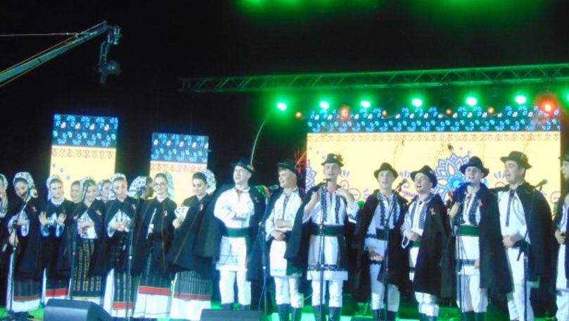 Cântăreața Maria Iliuț a susținut un spectacol folcloric la Chișinău