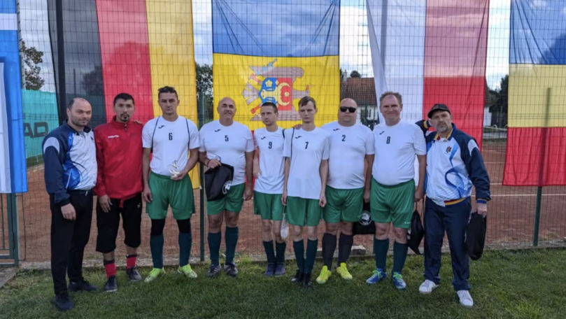 Naționala de Fotbal pentru Nevăzători, locul cinci la Turneul din Praga