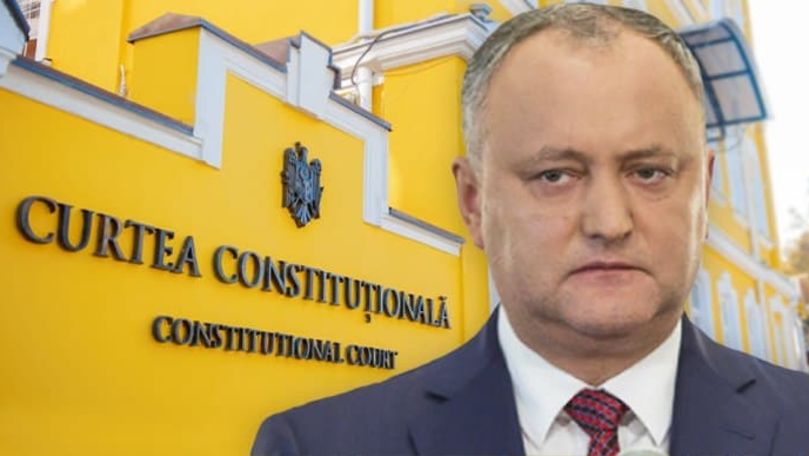 Igor Dodon, după decizia CC: Curtea și-a schimbat propria poziție