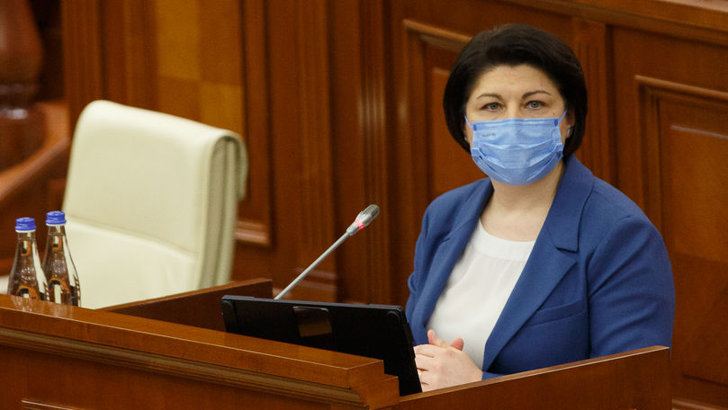 Премьер-министр Молдовы Наталья Гаврилица. 