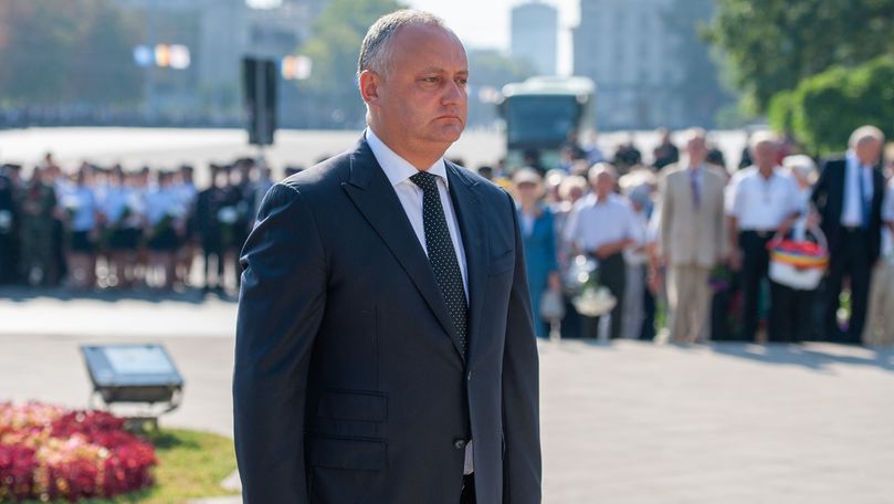 Dodon: Am organizat și eu proteste, dar de Independență nu mi-am permis