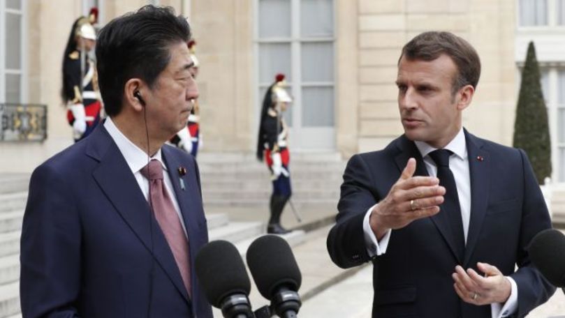 Preşedintele Franţei şi premierul nipon vor lupta împotriva terorismului