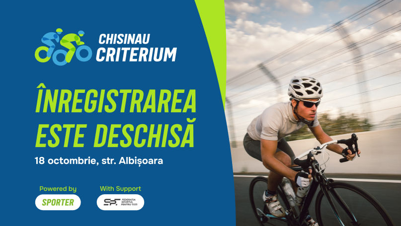 Chisinau Criterium – înregistrarea este deschisă Ⓟ