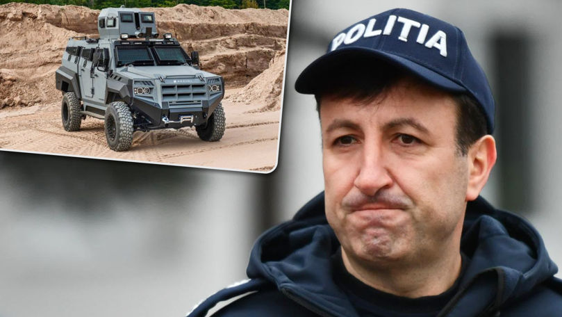 Confirmat: Poliția a primit transportoare blindate. Cu ce scop