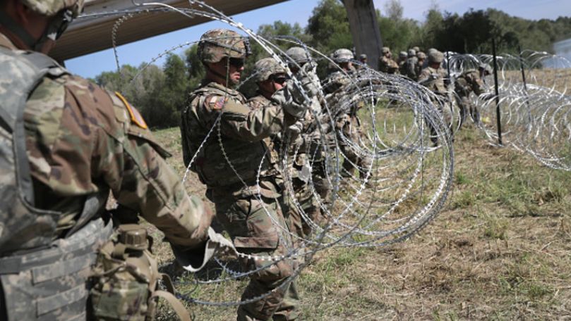 SUA trimit militari suplimentari la graniţa cu Mexicul