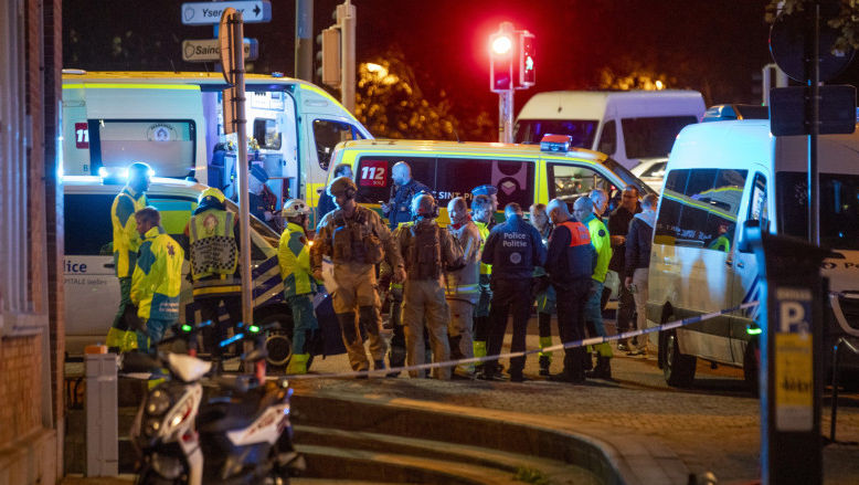 Atac terorist la Bruxelles: Un bărbat a omorât două persoane