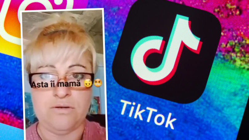 Filmare de groază pe TikTok. Mamă: Ori fac din tine artist, ori te ucid