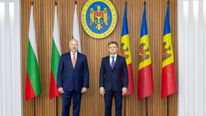 Dorin Recean: Bulgaria ne-a fost alături în procesul de aderare la UE