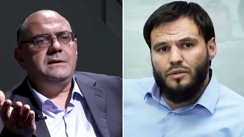 Александр Петков и Максим Морошан вступили в полемику на ТВ. Коллаж Point.md.