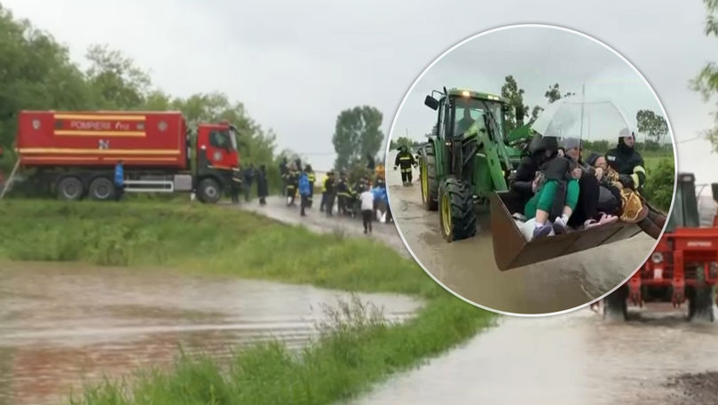 Evacuări masive în mai multe sate din România, în urma inundațiilor