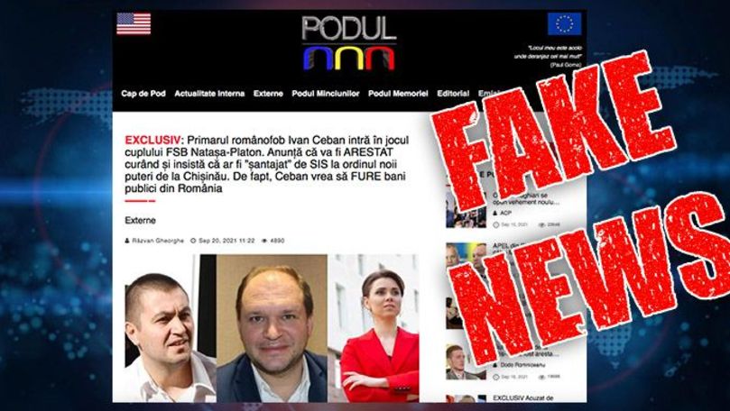 Primăria Chișinău: Un portal fake denigrează activitatea municipalității