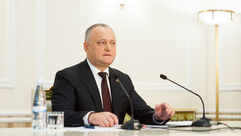 Dodon: Moldova va fi asigurată cu gaze şi energie electrică