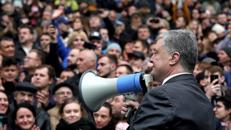 Zelenski nu s-a prezentat la dezbaterile pe care tot el le-a propus