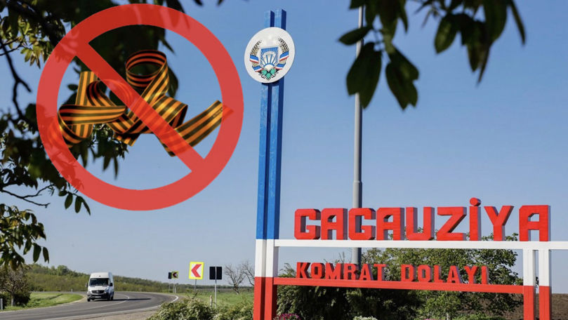 Recurs respins: Panglica Sf. Gheorghe rămâne interzisă în Găgăuzia