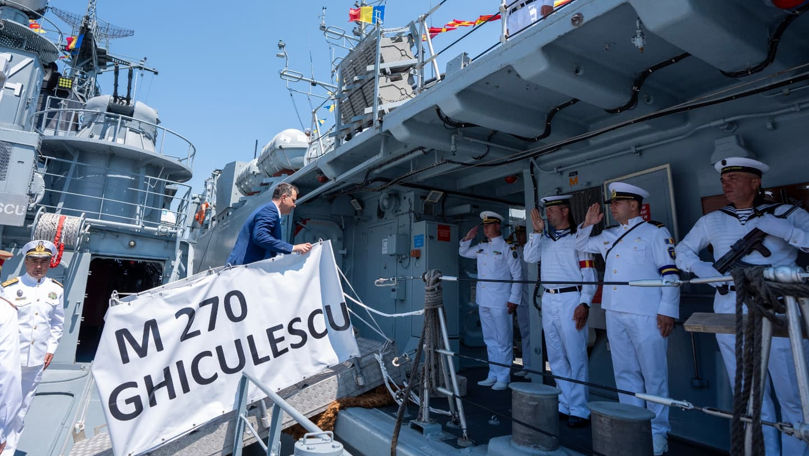 România a preluat comanda luptei pentru depistarea minelor marine