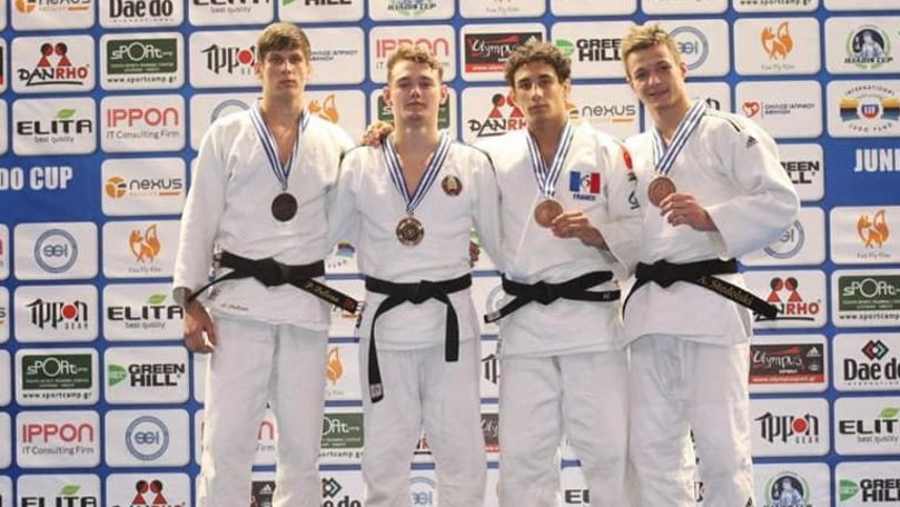 Judocanul Petru Pelivan a cucerit aurul la Cupa Europei din Ungaria