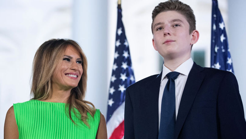 Melania Trump a vorbit despre zvonurile că fiul ei are autism
