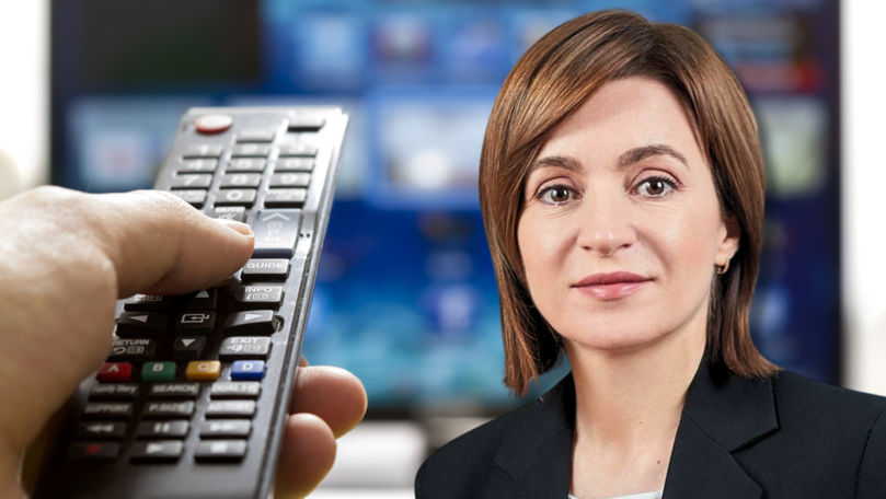 Sandu: Un post TV public în rusă, necesar pentru a combate dezinformarea