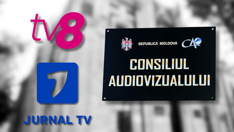 Petiții împotriva TV8 și Jurnal TV: Ce a decis Consiliul Audiovizualului