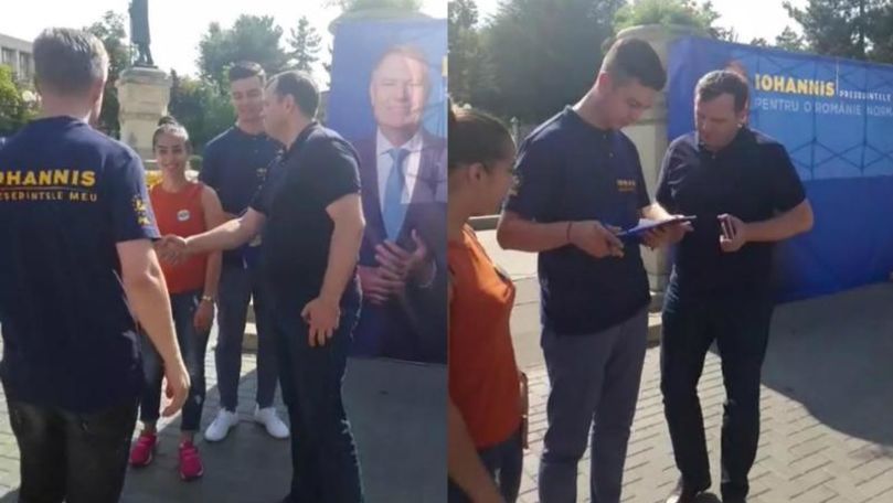 Năstase a semnat pentru Iohannis la funcția de președinte al României