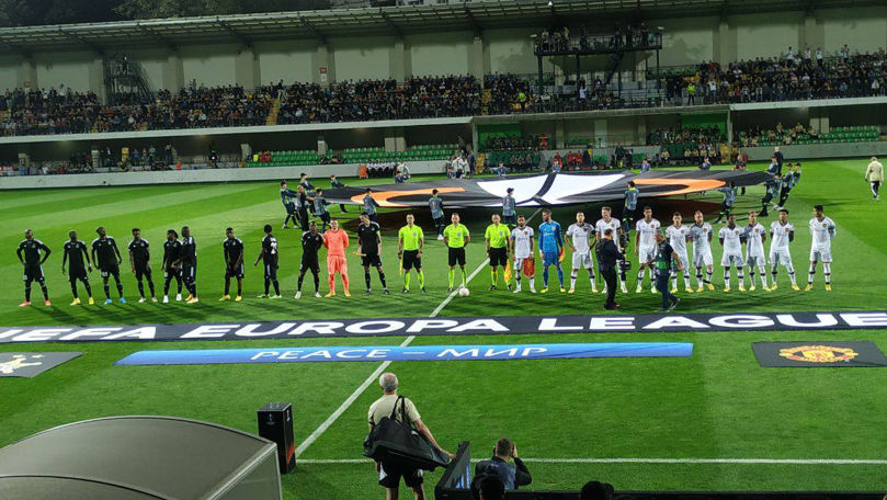 Sheriff Tiraspol, învins de Manchester United