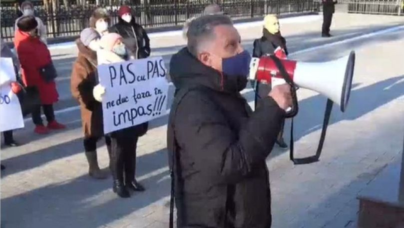 Partidul ȘOR, în fața Președinției: Protestăm împotriva tarifelor la gaz