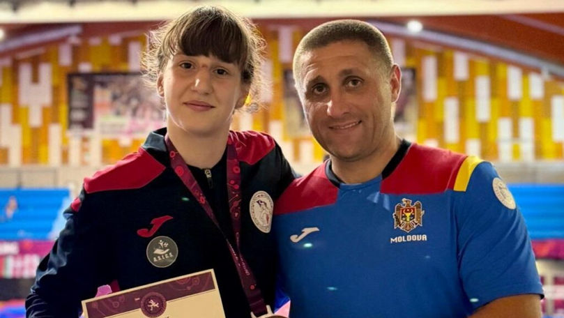 Bronz pentru Moldova la europenele de lupte feminine U-15