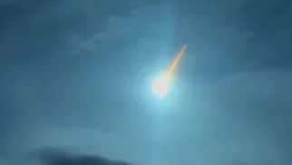 Momentul în care un asteroid cade pe Pământ, în Filipine