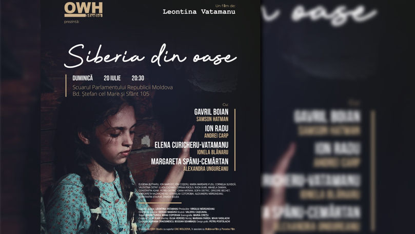Filmul documentar „Siberia din oase” va fi proiectat lângă Parlament