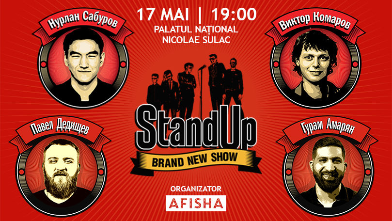 Stand Up Show din Rusia revine la Chișinău într-un format nou