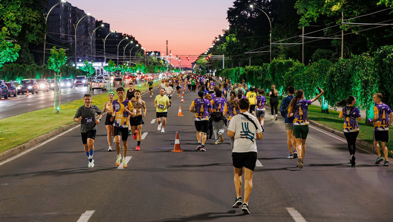 Chisinau 10 km Night Run: Prima cursă nocturnă care a luminat orașul Ⓟ