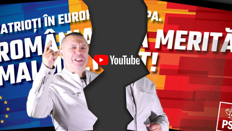 România: Maneaua pro-PSD a lui Guță a fost blocată de YouTube