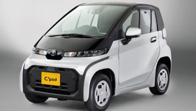 Самая маленькая Toyota: двухместный C+pod начали продавать в Японии.