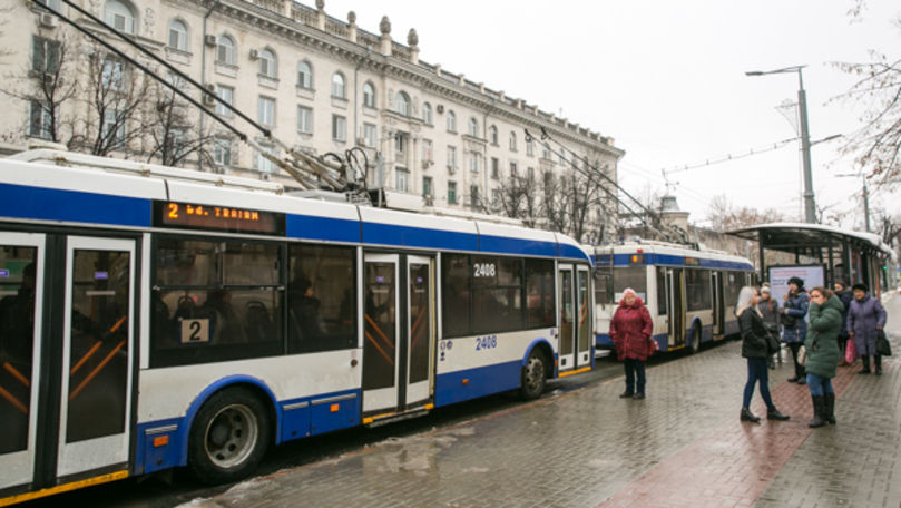 Când începe taxarea electronică în troleibuzele din Chișinău