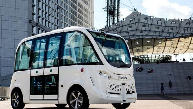 Un vehicul autonom fără șofer a lovit un pieton în Viena