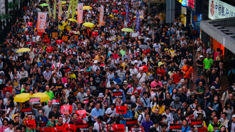 Protest pașnic cu participarea a 2 milioane de oameni la Hong Kong
