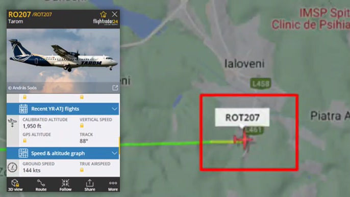 Avion, la un pas de a se lovi cu o dronă în spațiul aerian din Moldova