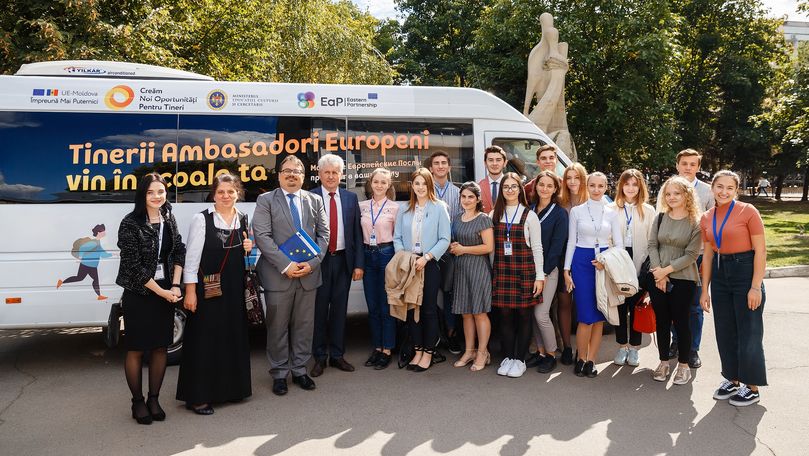 Ambasadorii Europeni vor informa elevii despre oportunitățile europene
