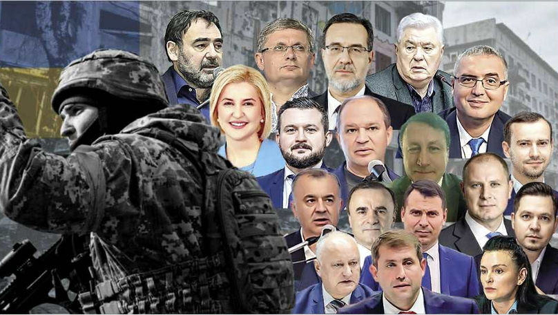 Poziția partidelor din Moldova față de războiul din Ucraina