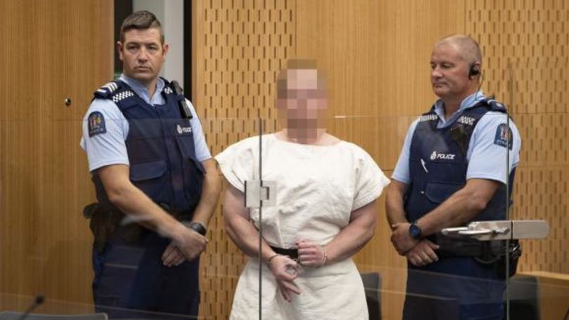 Gest de sfidare făcut la tribunal de autorul atacului din Noua Zeelandă