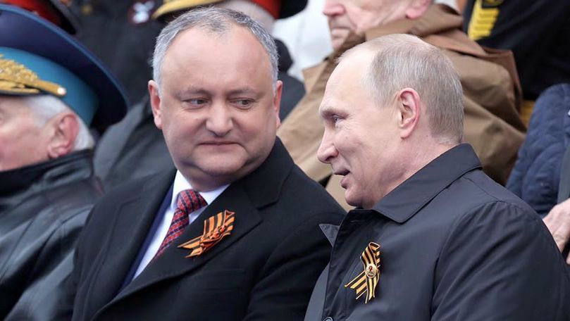 Dodon va merge la parada de la Moscova: Sper să mă întâlnesc cu Putin