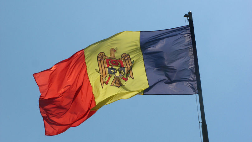 Dealul Bălănești: Drapelul, arborat pe cel mai înalt vârf din țară