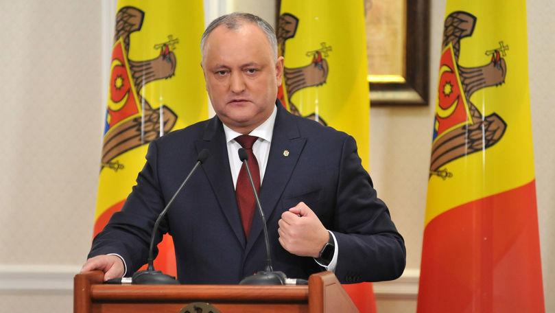 Igor Dodon speră la 40 de mandate de deputat la alegerile anticipate